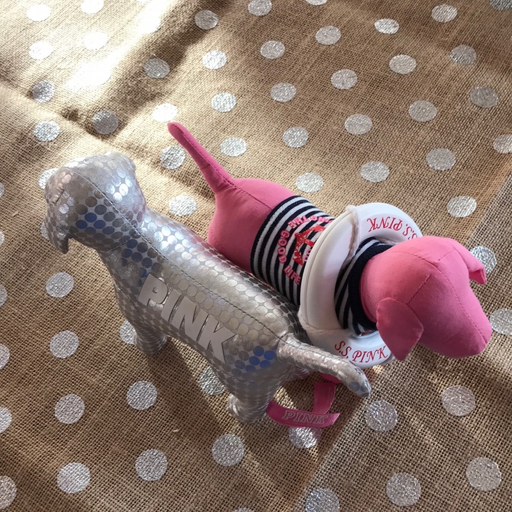 Pink Victoria Secrets Dogs 🐶 2 to choose from EUC - Picture 8 of 8